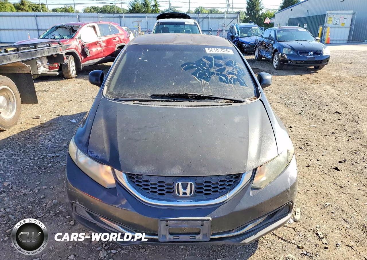 2013 Honda Civic Lx VIN:2HGFB2F54DH523768 - 5