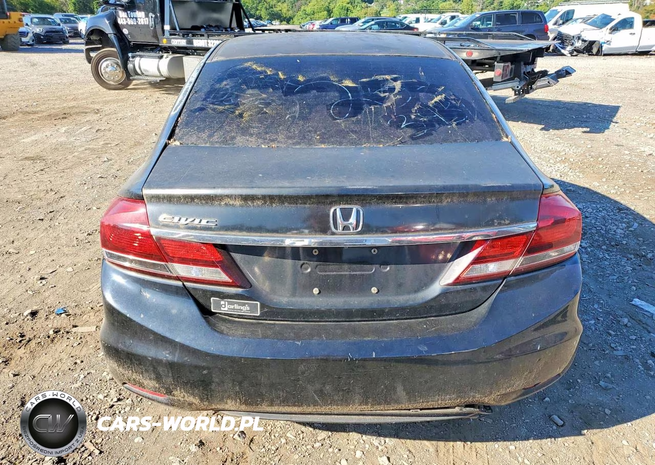 2013 Honda Civic Lx VIN:2HGFB2F54DH523768 - 6