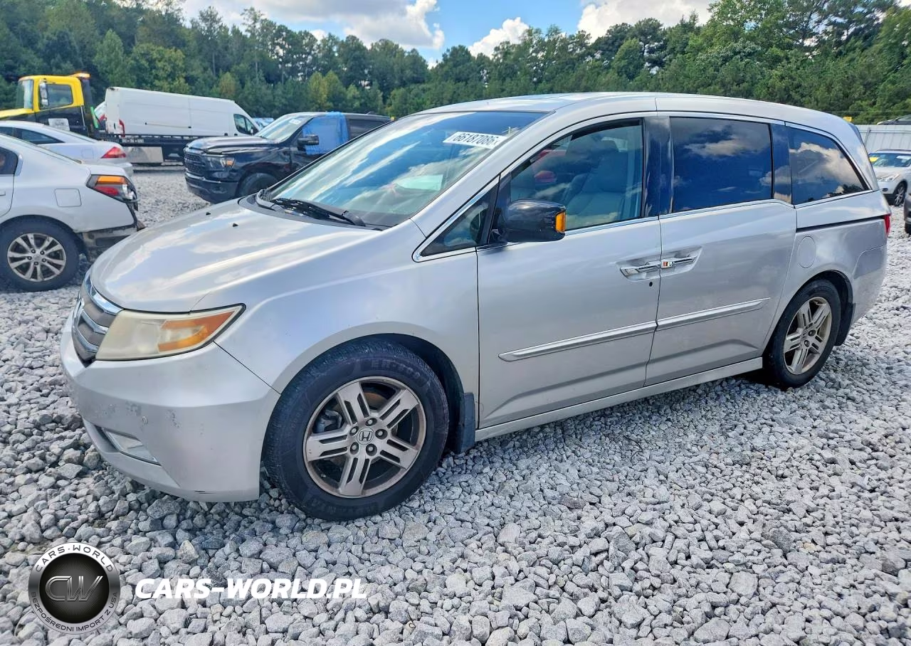 2012 Honda Odyssey Touring VIN:5FNRL5H93CB004516 - 1