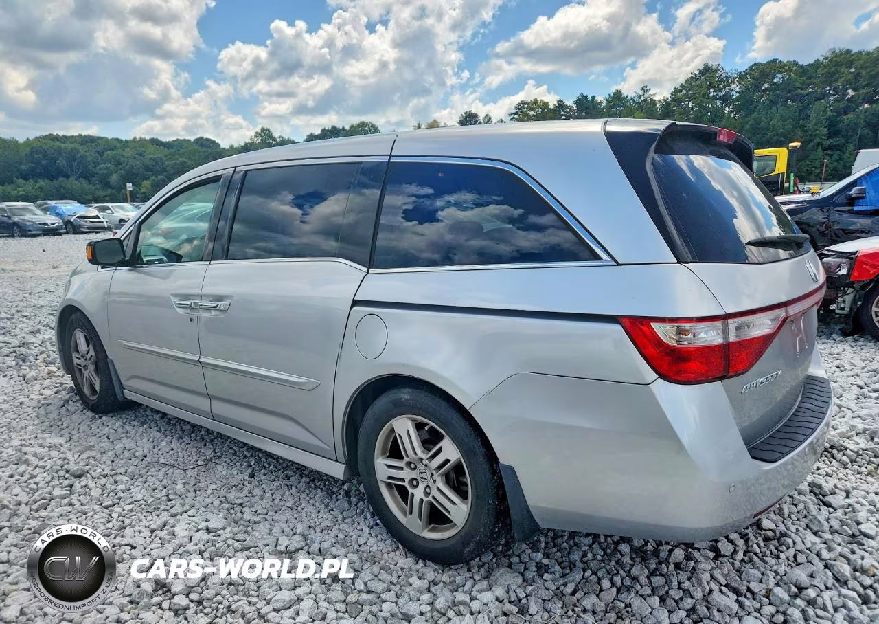 2012 Honda Odyssey Touring VIN:5FNRL5H93CB004516 - 2