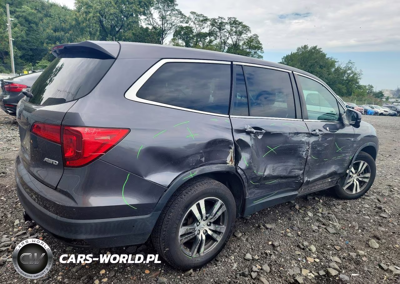 2018 Honda Pilot Exl VIN:5FNYF6H51JB017736 - 3