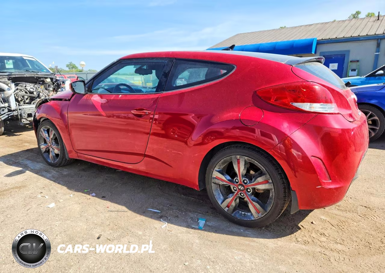 2016 Hyundai Veloster Base VIN:KMHTC6AD9GU281027 - 2