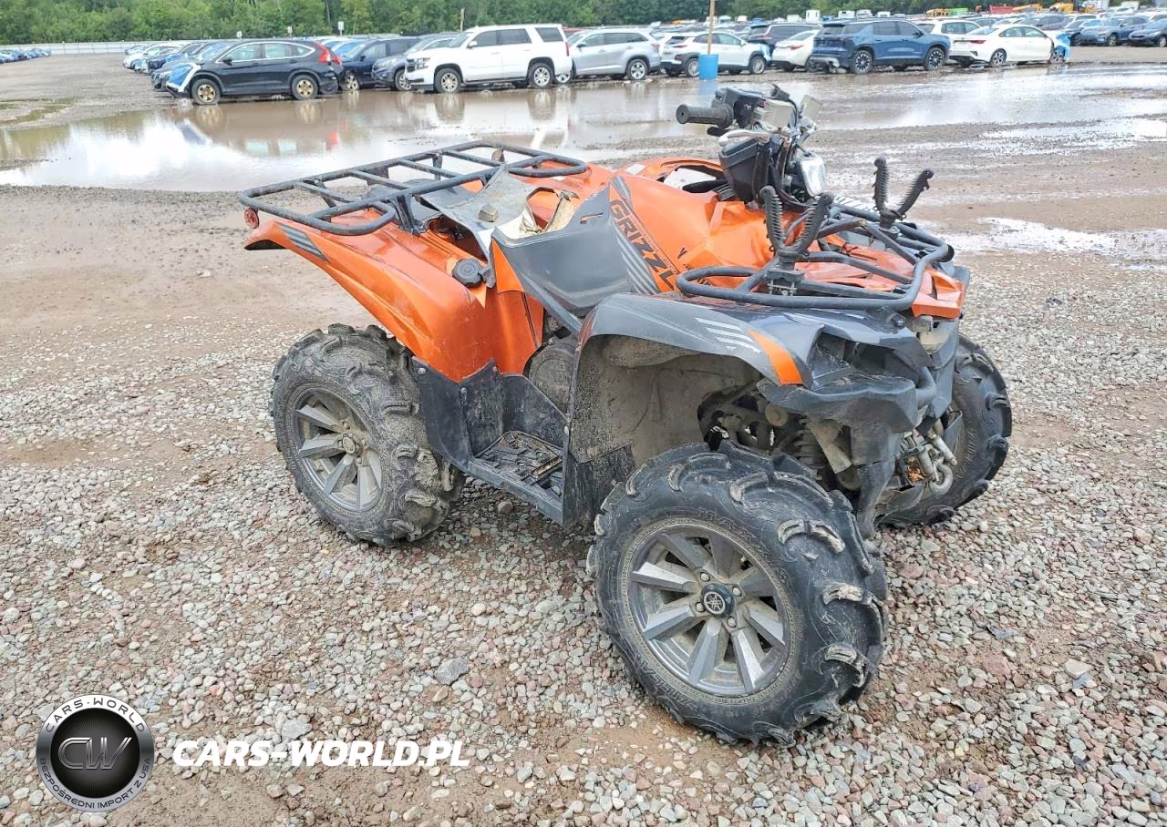 2021 Yamaha Grizzly 700 Atv VIN:5Y4AMK235MA108374 - 1
