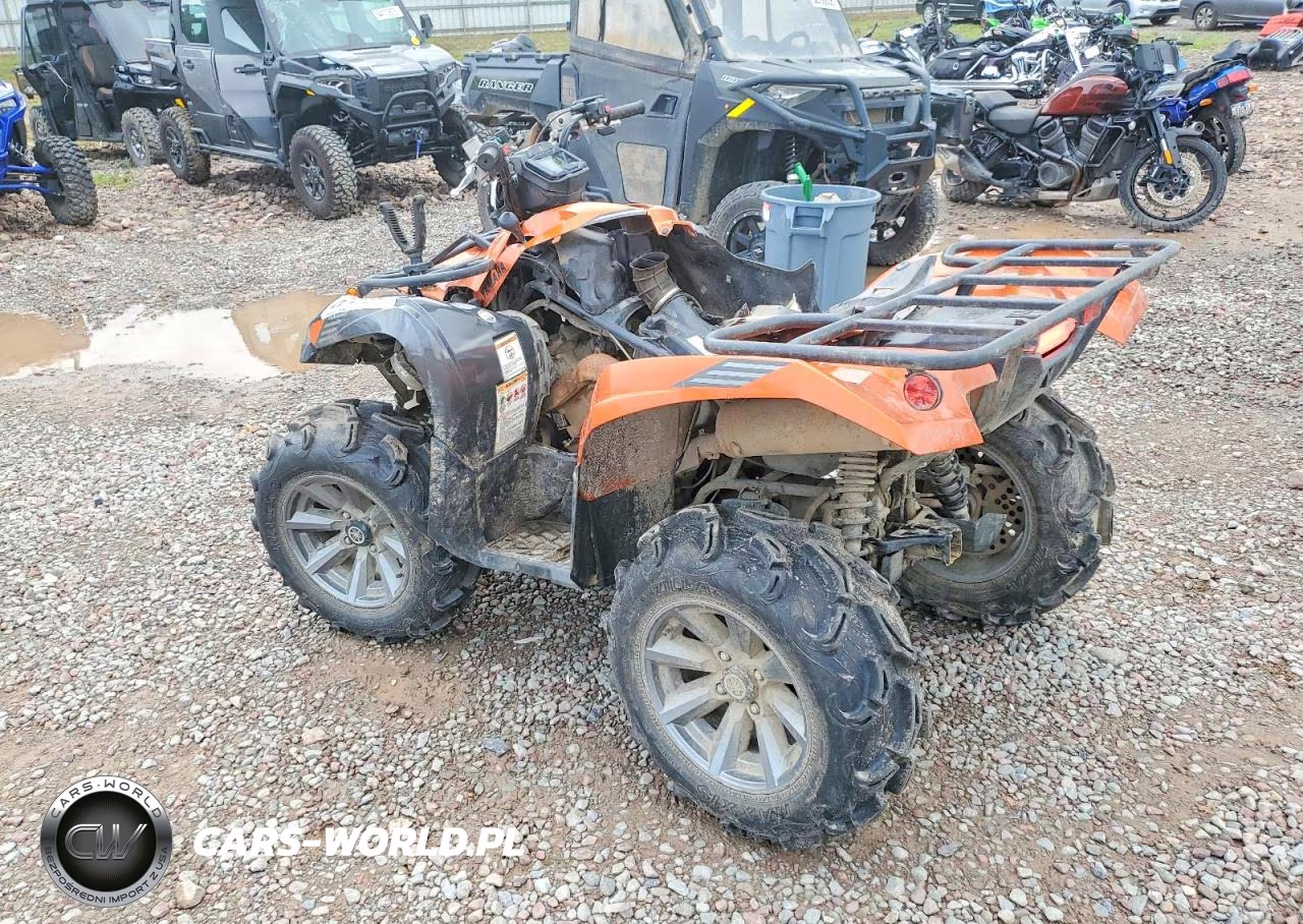 2021 Yamaha Grizzly 700 Atv VIN:5Y4AMK235MA108374 - 3