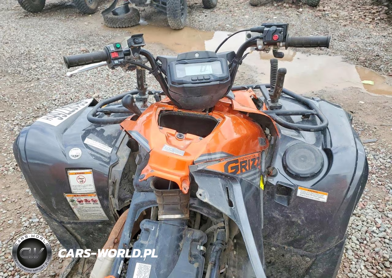 2021 Yamaha Grizzly 700 Atv VIN:5Y4AMK235MA108374 - 5