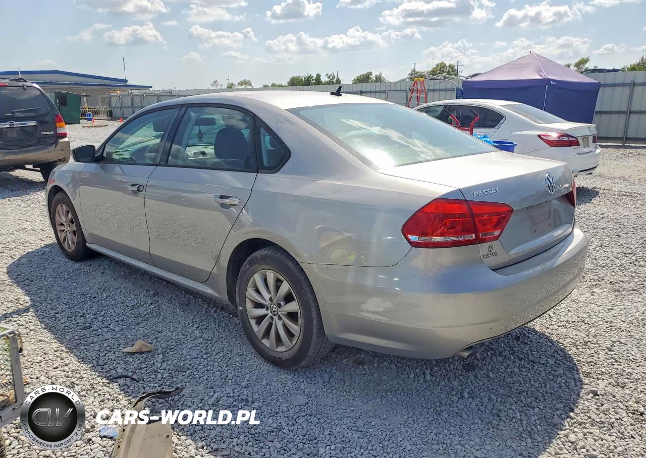 2013 Volkswagen Passat S VIN:1VWAP7A33DC009794 - 2