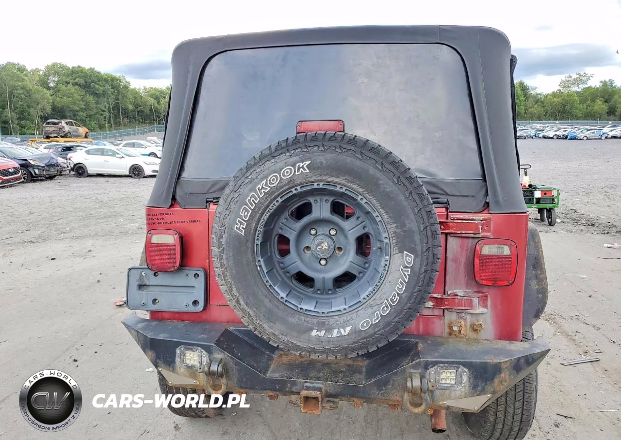 1999 Jeep Wrangler - Tj Sport VIN:1J4FY19S5XP401035 - 6