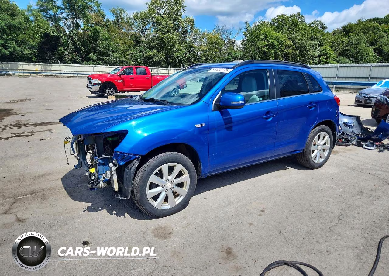 2015 Mitsubishi Outlander Sport Se VIN:4A4AR4AW3FE028030 - 1