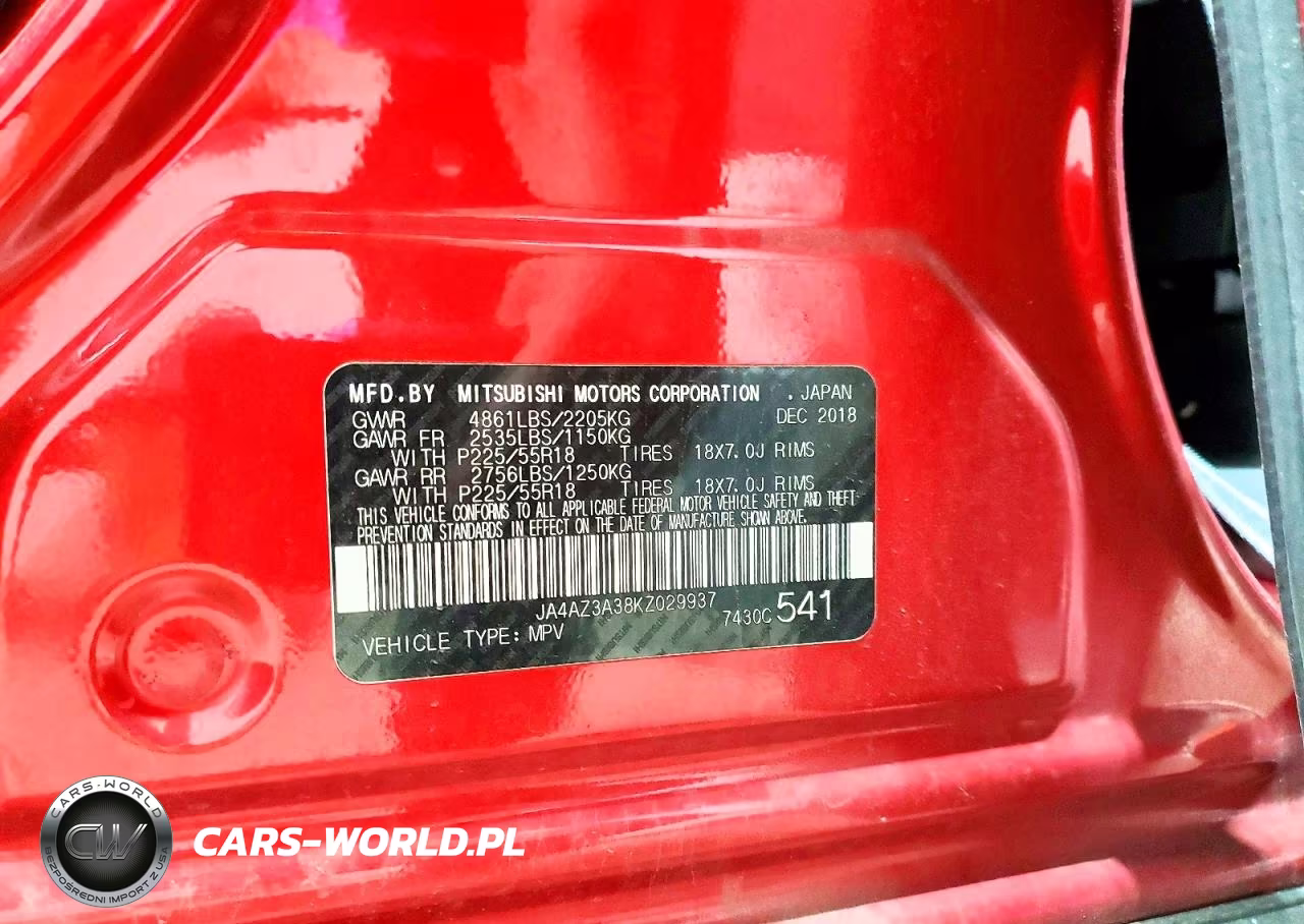 2019 Mitsubishi Outlander Se VIN:JA4AZ3A38KZ029937 - 13