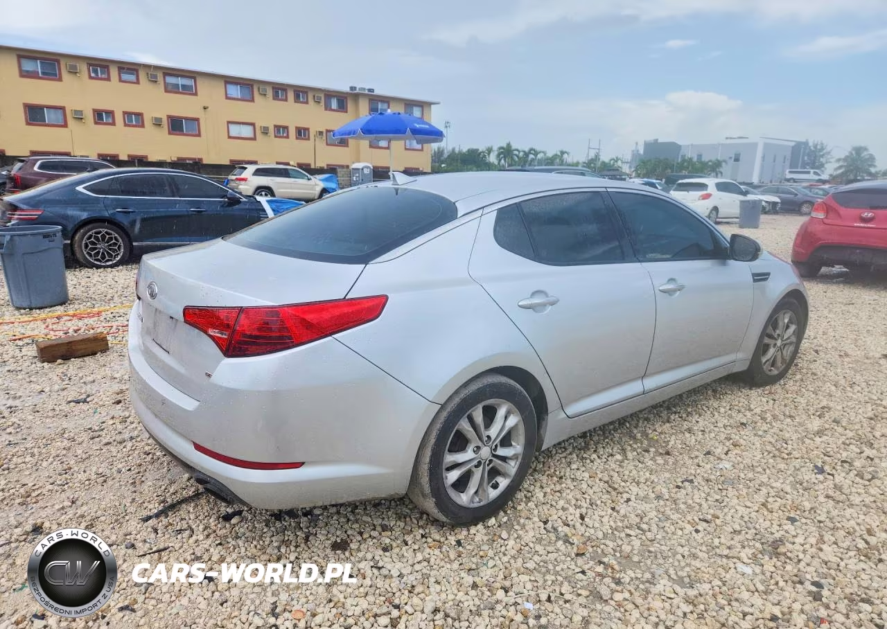 2012 Kia Optima Lx VIN:5XXGM4A77CG046627 - 3