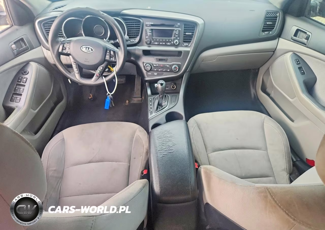 2012 Kia Optima Lx VIN:5XXGM4A77CG046627 - 8
