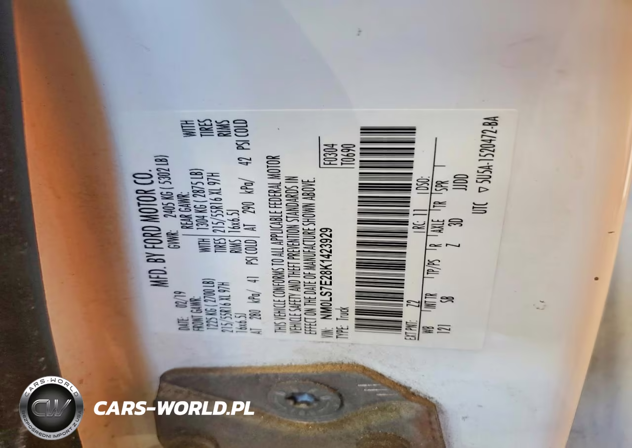 2019 Ford Transit Connect Xl Delivery Van VIN:NM0LS7E28K1423929 - 13