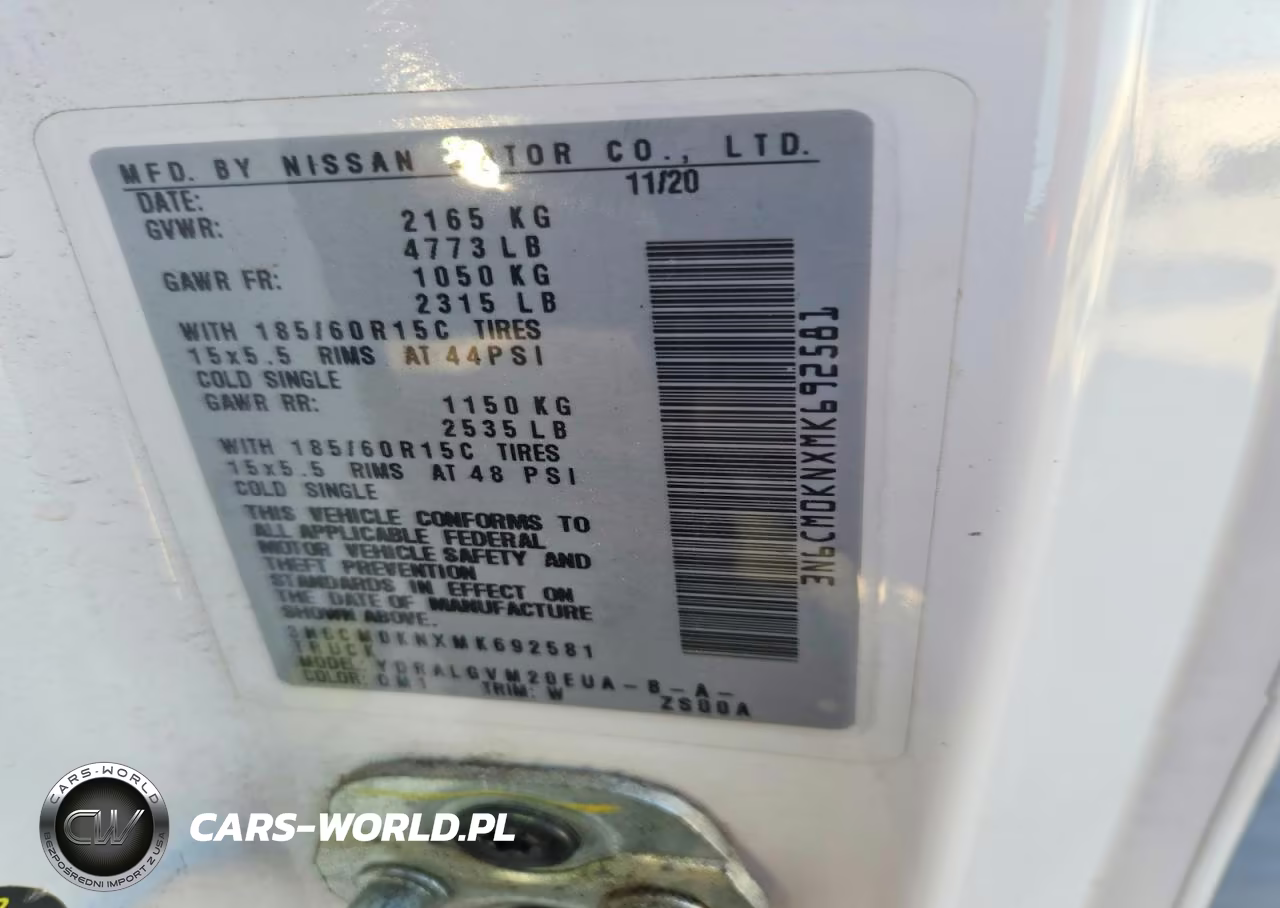 2021 Nissan Nv200 Sv VIN:3N6CM0KNXMK692581 - 13
