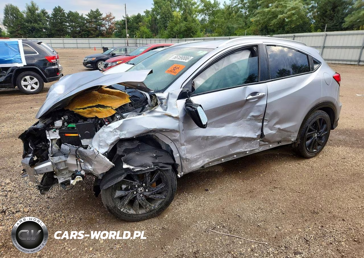 2022 Honda Hr-V Sport VIN:3CZRU6H11NM728307 - 1