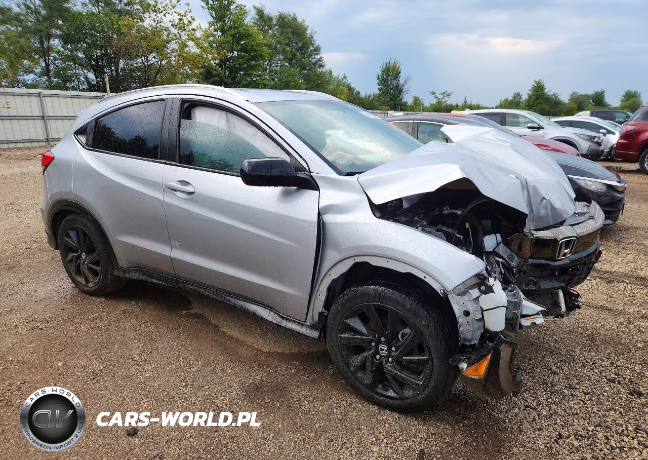 2022 Honda Hr-V Sport VIN:3CZRU6H11NM728307 - 4