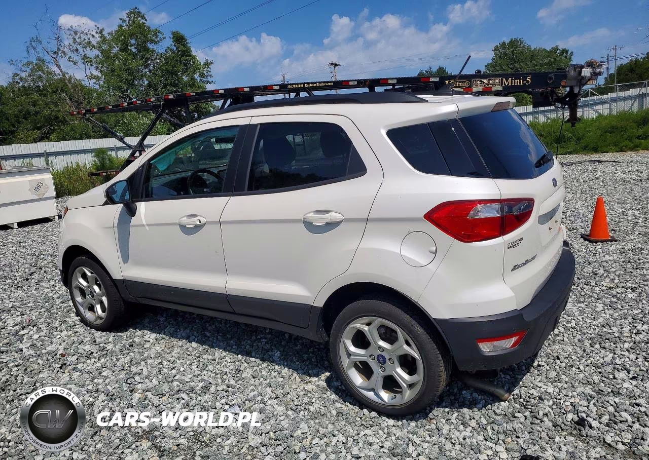 2021 Ford Ecosport Se VIN:MAJ6S3GL1MC448960 - 2