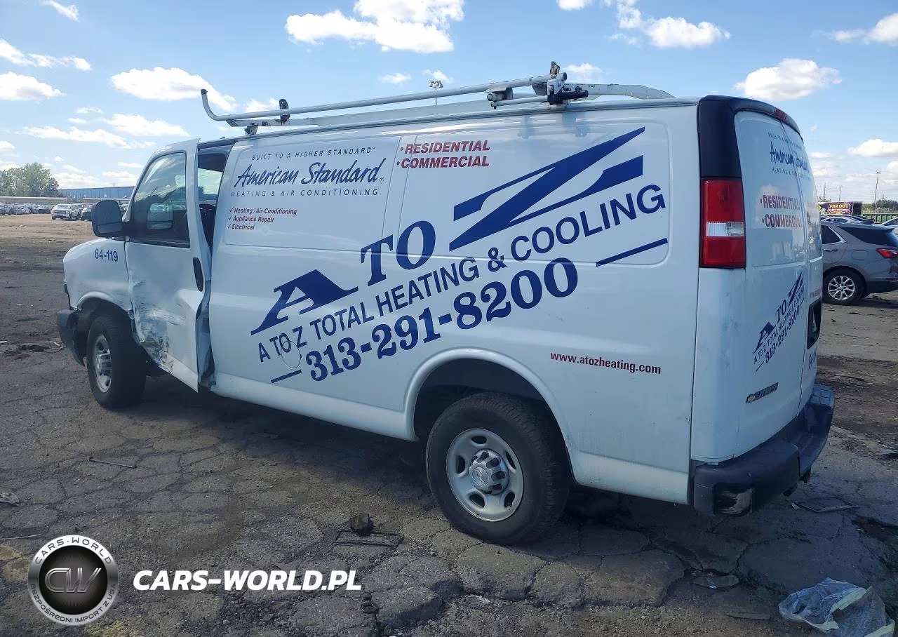 2019 Chevrolet Express G2500 VIN:1GCWGAFG1K1150311 - 2
