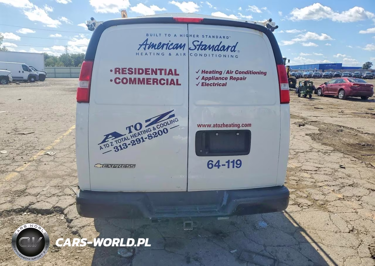 2019 Chevrolet Express G2500 VIN:1GCWGAFG1K1150311 - 6