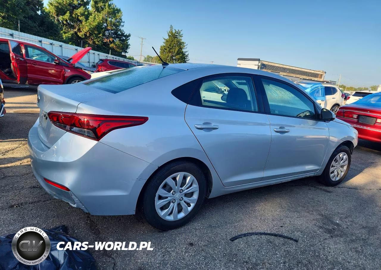 2021 Hyundai Accent Se VIN:3KPC24A68ME142885 - 3