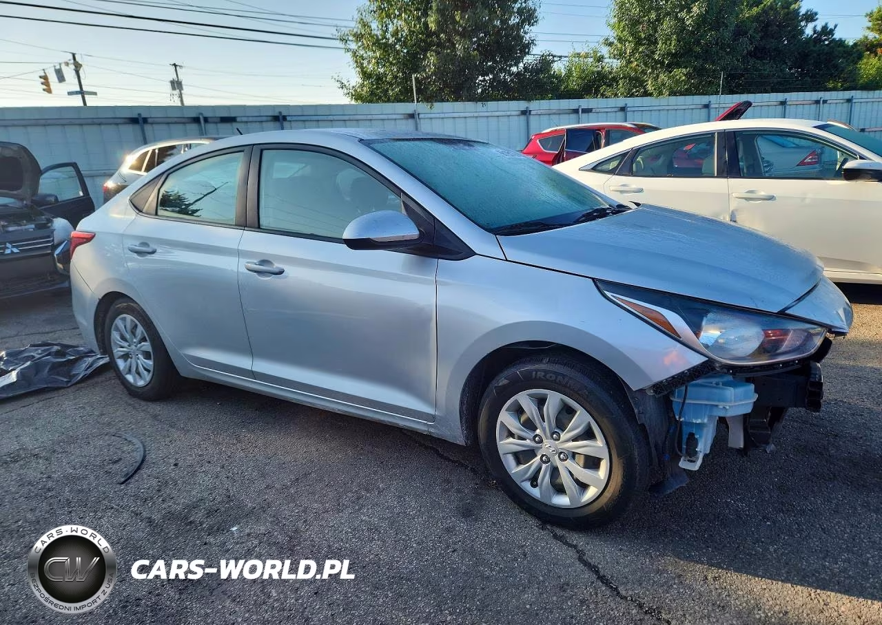 2021 Hyundai Accent Se VIN:3KPC24A68ME142885 - 4