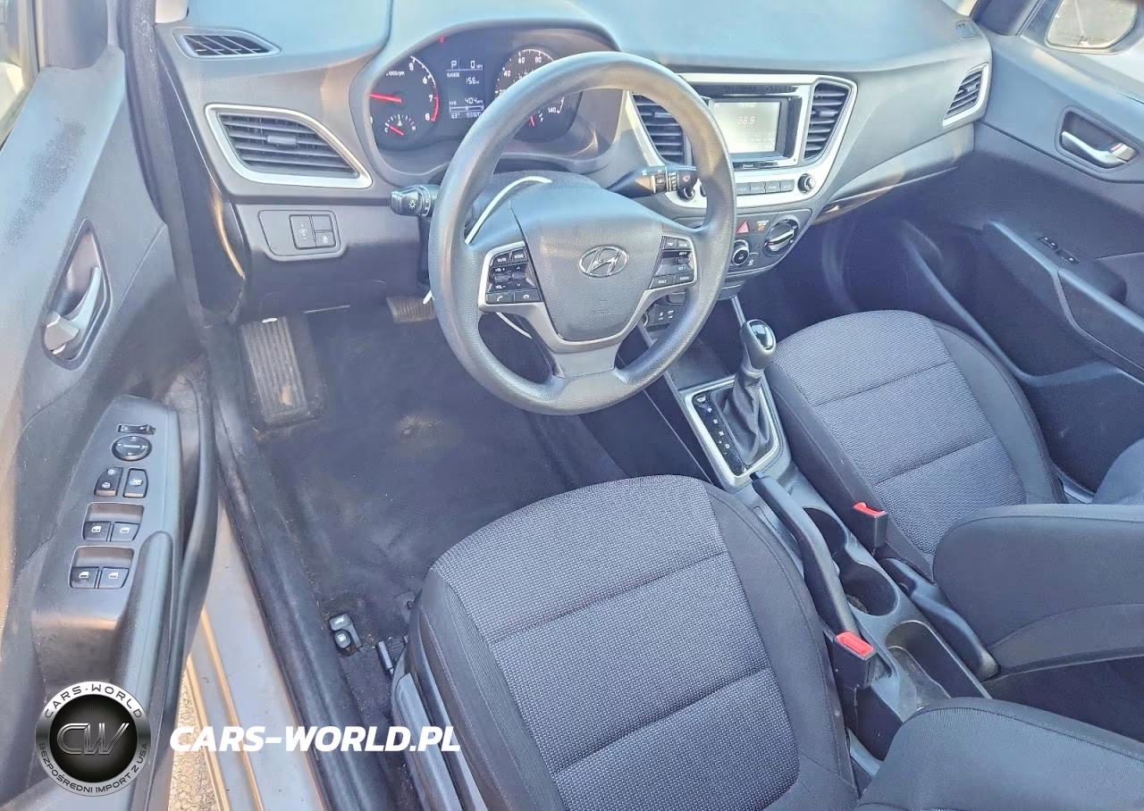 2021 Hyundai Accent Se VIN:3KPC24A68ME142885 - 8