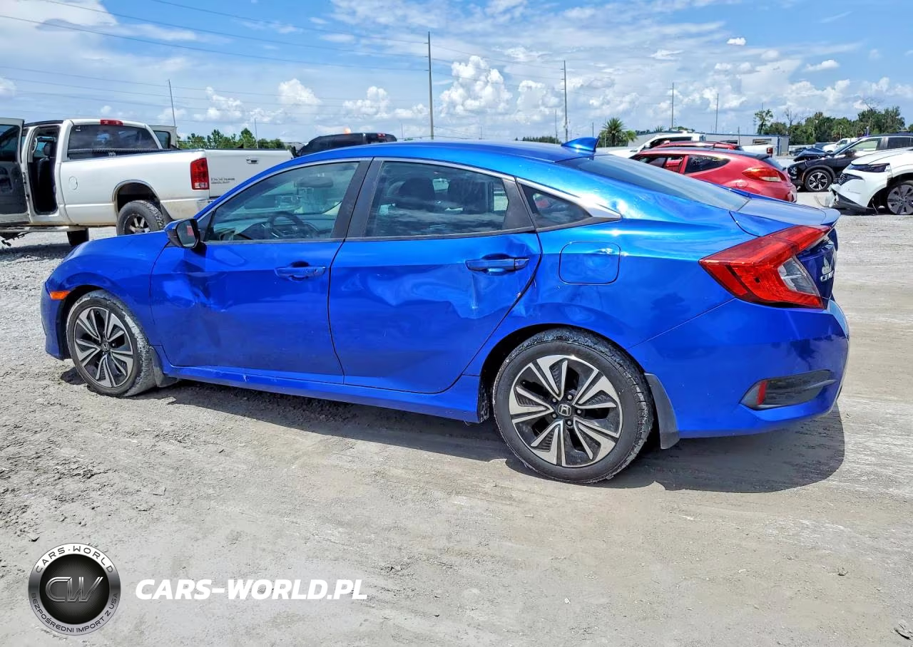 2016 Honda Civic Ex VIN:19XFC1F36GE016195 - 2