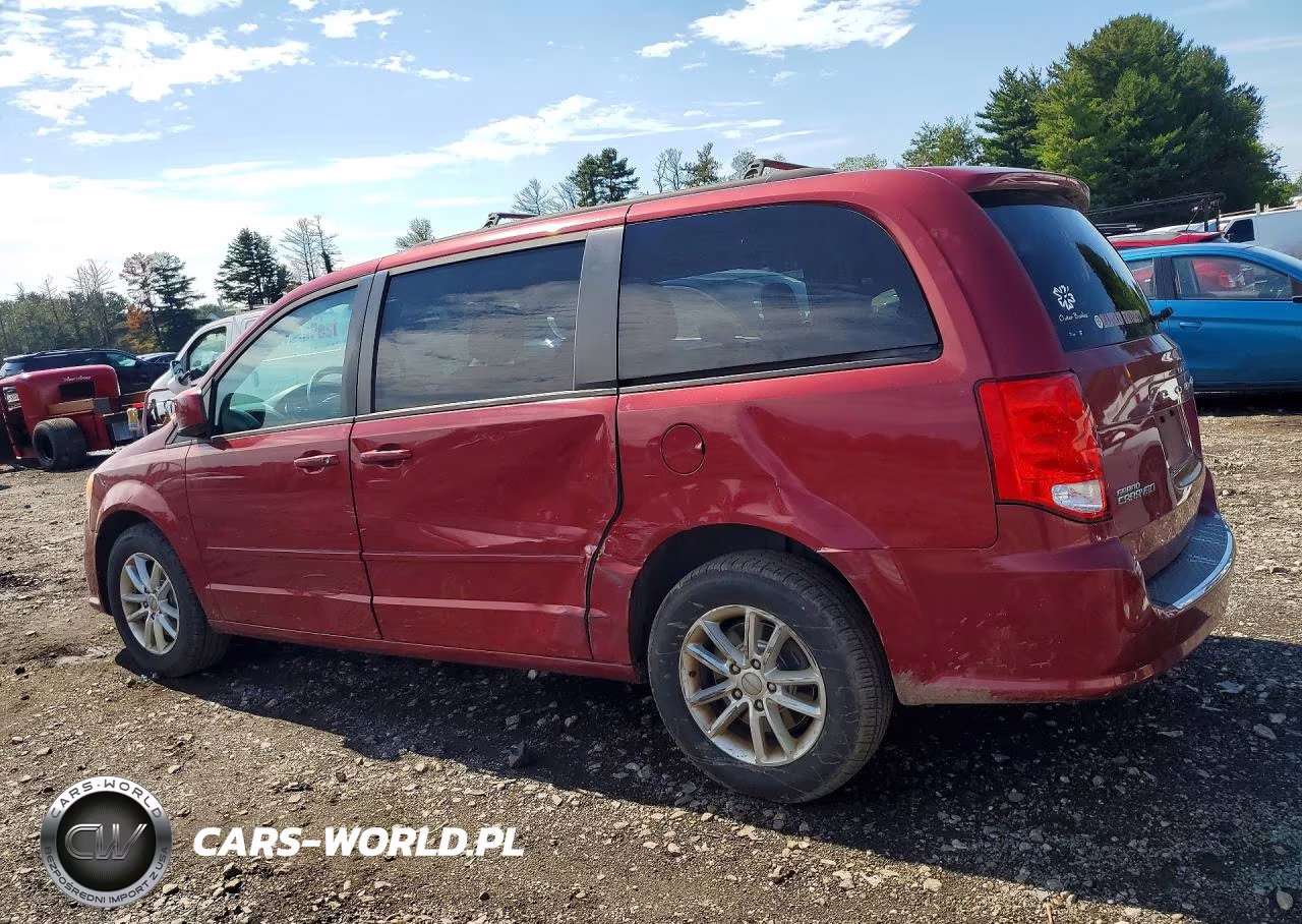 2014 Dodge Grand Caravan Sxt VIN:2C4RDGCG9ER356571 - 2