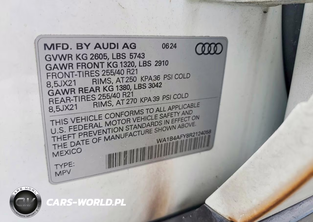 2024 Audi Sq5 Premium Plus VIN:WA1B4AFY8R2124058 - 14