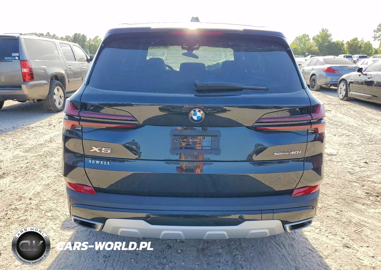 2025 BMW X5 Sdrive40I VIN:5UX13EU02S9W72707 - 6