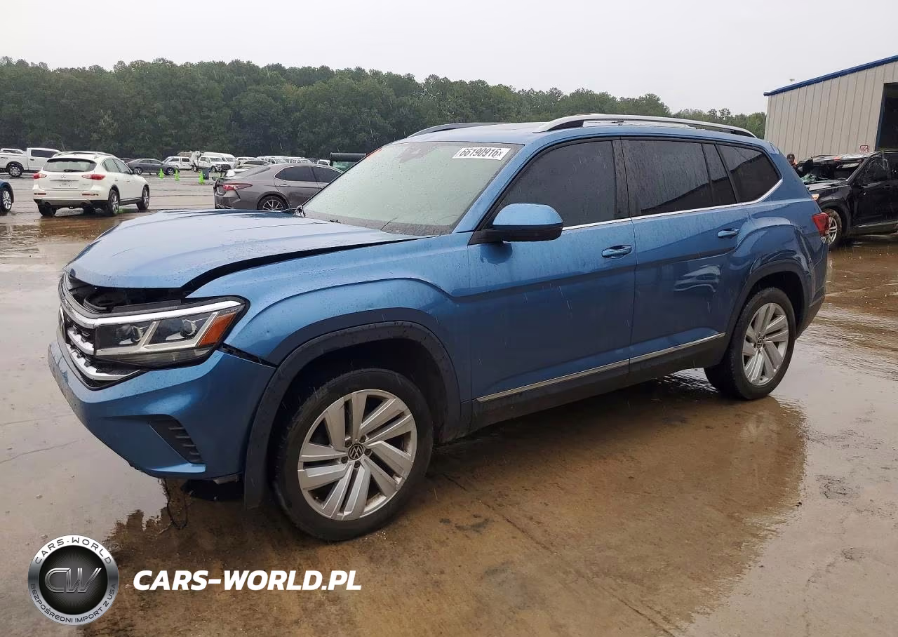 2021 Volkswagen Atlas Sel VIN:1V2ER2CA0MC529981 - 1