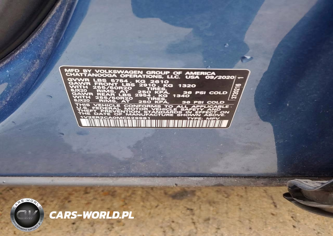 2021 Volkswagen Atlas Sel VIN:1V2ER2CA0MC529981 - 14