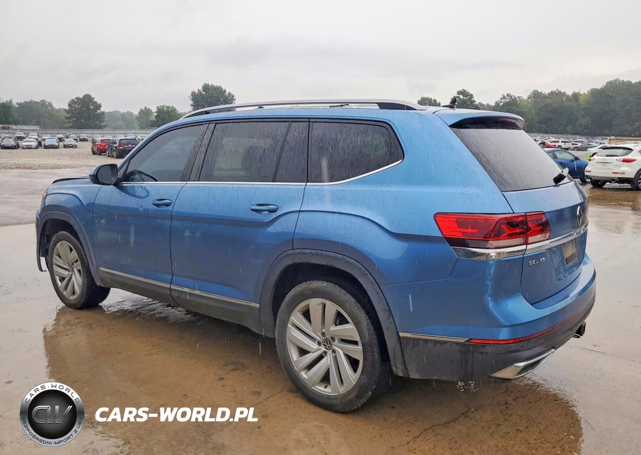 2021 Volkswagen Atlas Sel VIN:1V2ER2CA0MC529981 - 2