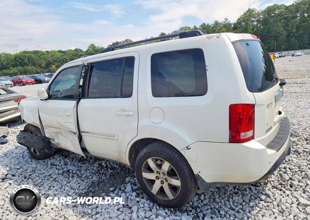 2014 Honda Pilot Touring VIN:5FNYF3H91EB025584 - 2