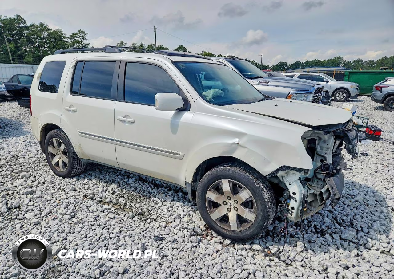 2014 Honda Pilot Touring VIN:5FNYF3H91EB025584 - 4