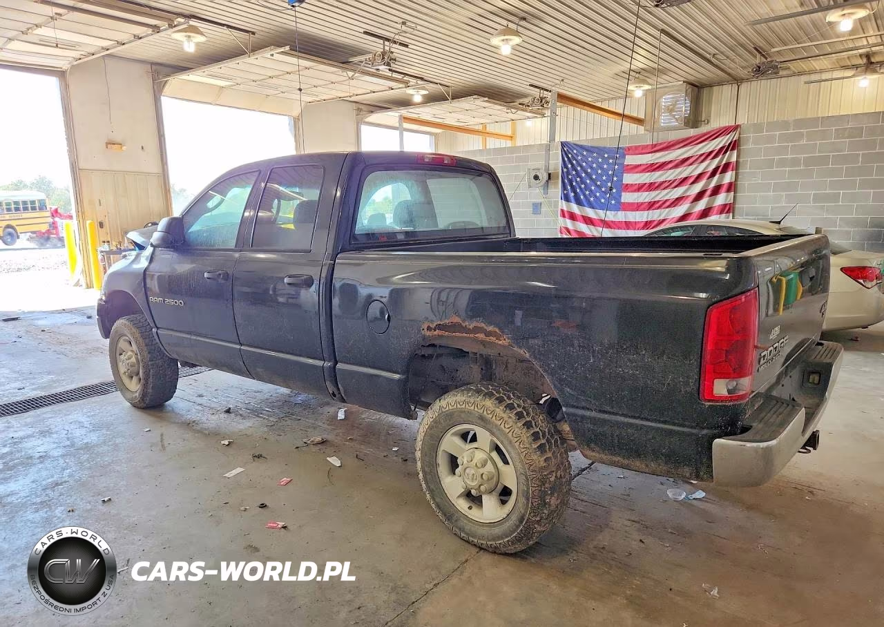 2003 Dodge Ram 2500 St VIN:3D7KU28D93G834208 - 2
