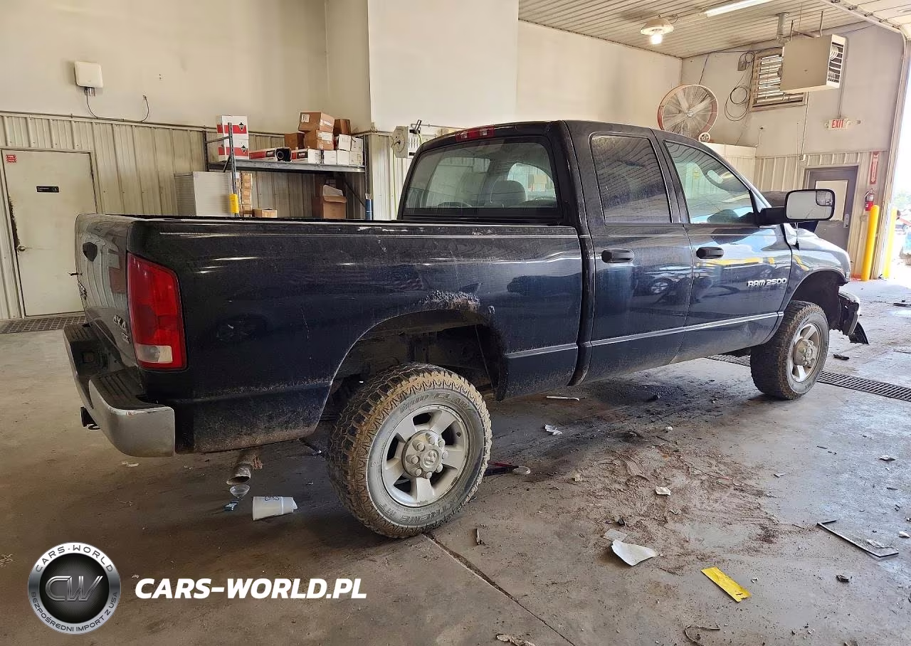 2003 Dodge Ram 2500 St VIN:3D7KU28D93G834208 - 3