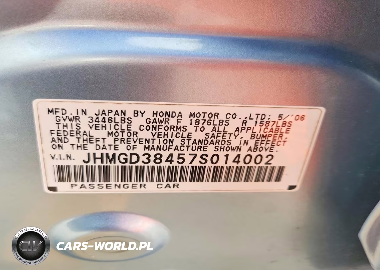 2007 Honda Fit VIN:JHMGD38457S014002 - 12
