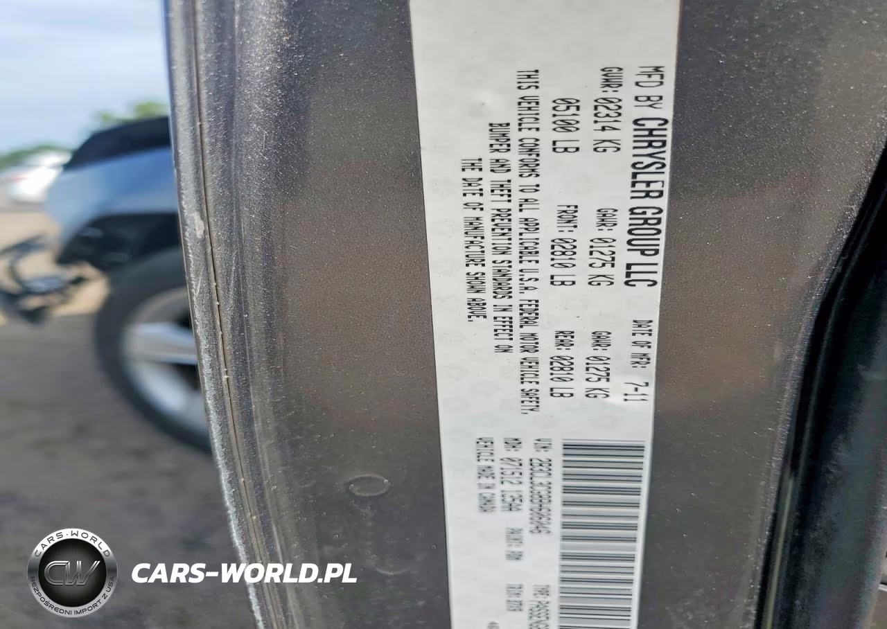 2011 Dodge Charger VIN:2B3CL3CG8BH606046 - 13