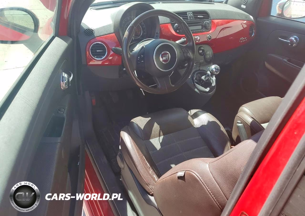 2012 Fiat 500 Sport VIN:3C3CFFBR7CT113661 - 8