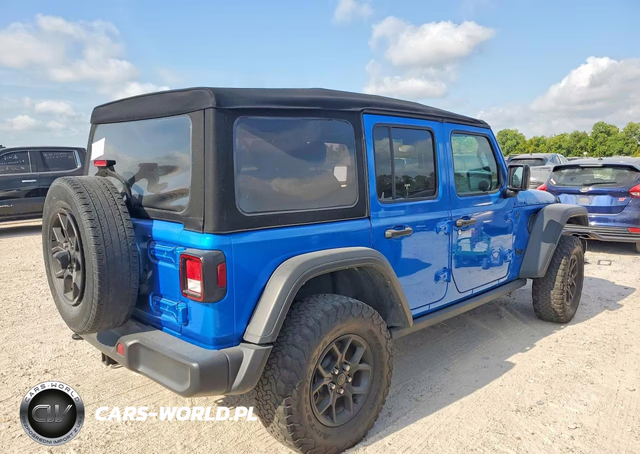 2024 Jeep Wrangler 4-Door Willys 4X4 VIN:1C4PJXDN5RW159164 - 3