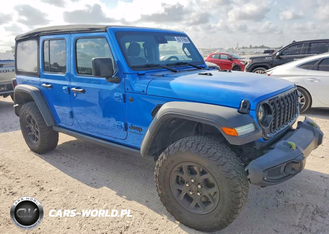 2024 Jeep Wrangler 4-Door Willys 4X4 VIN:1C4PJXDN5RW159164 - 4