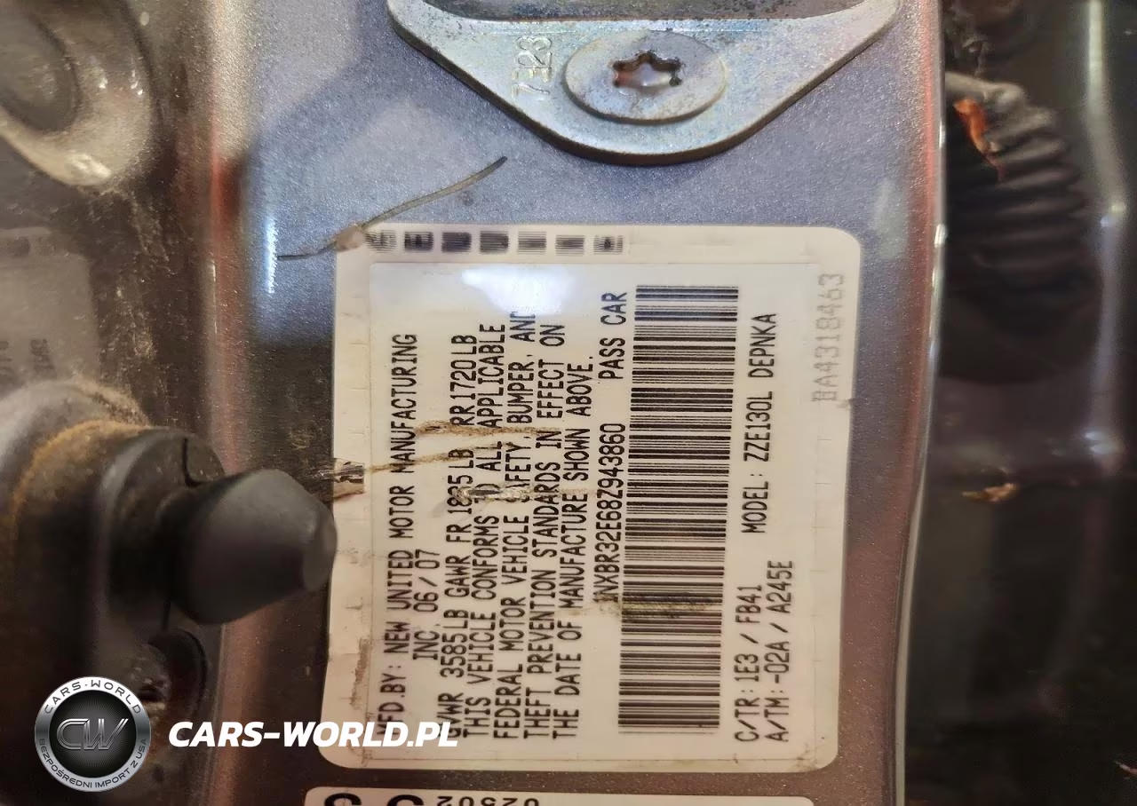 2008 Toyota Corolla Le VIN:1NXBR32E68Z943860 - 12