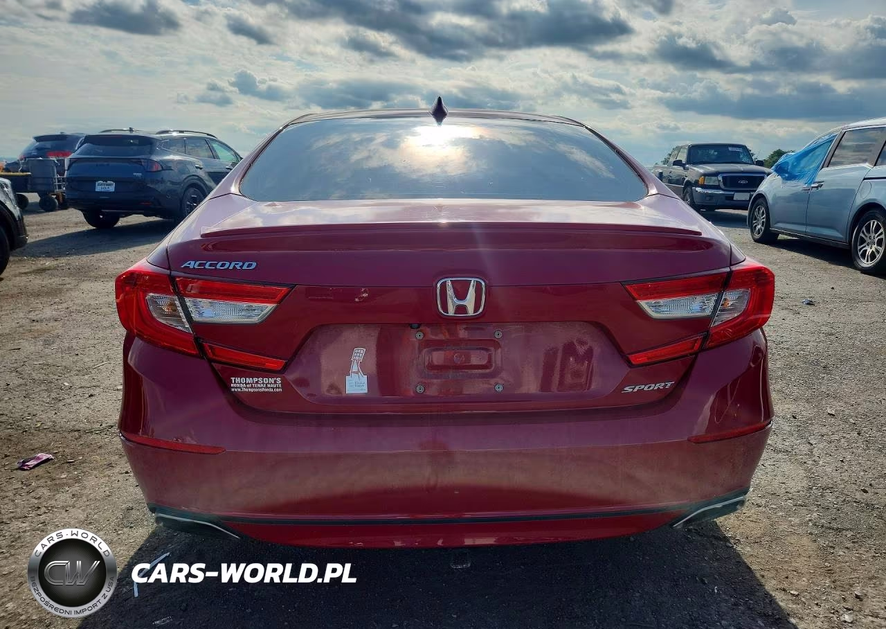 2018 Honda Accord Sport VIN:1HGCV1F34JA096783 - 6