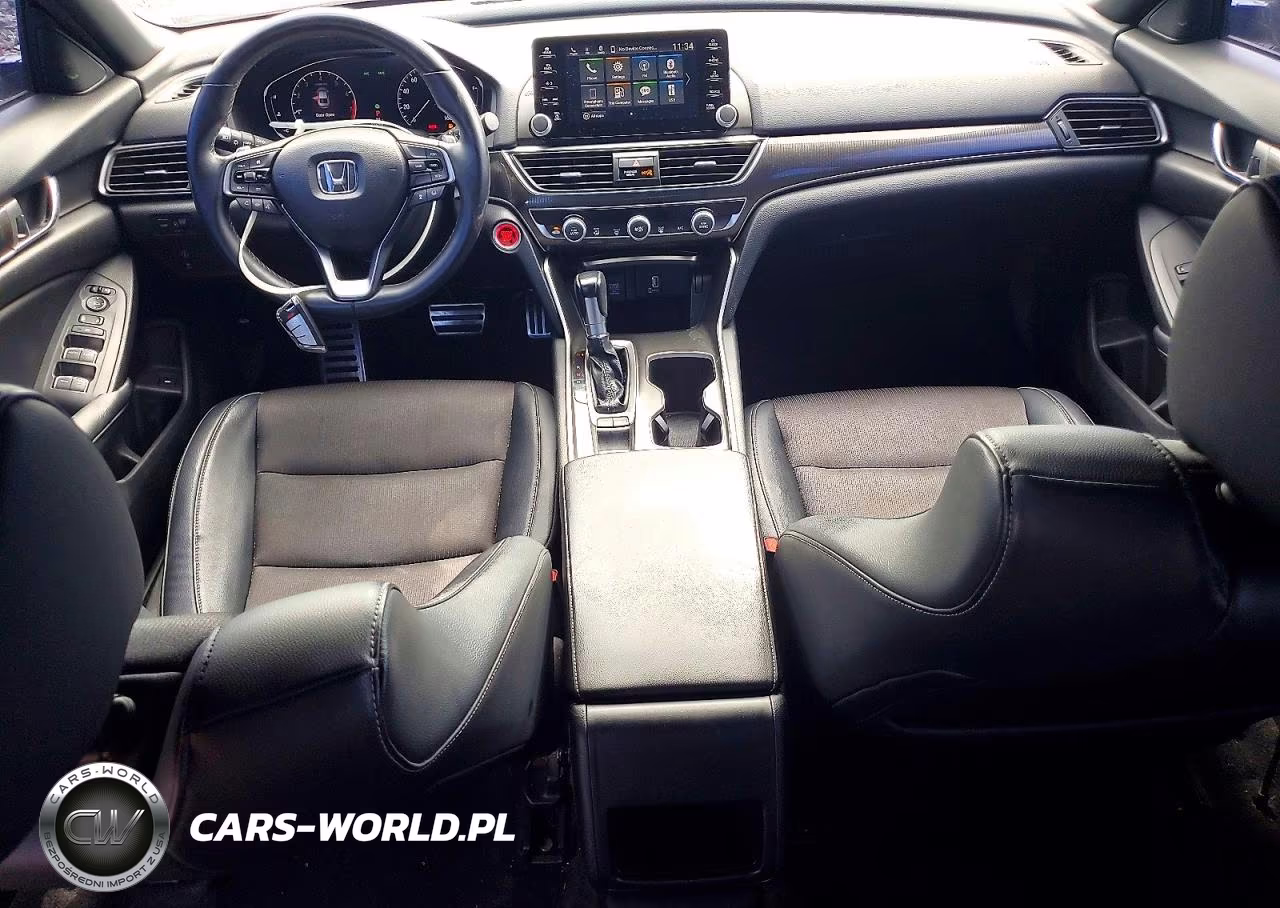 2018 Honda Accord Sport VIN:1HGCV1F34JA096783 - 8