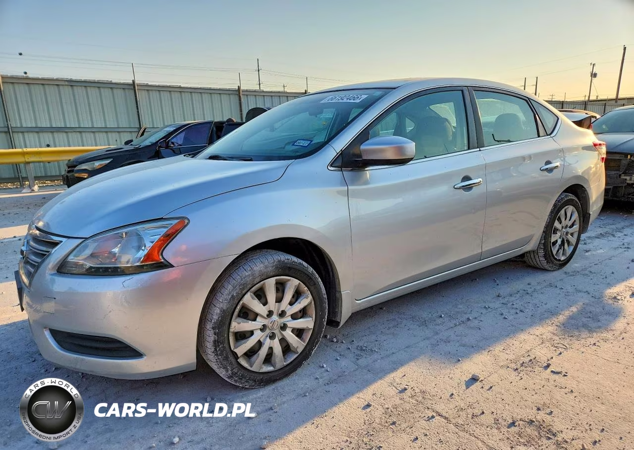 2015 Nissan Sentra Sv VIN:3N1AB7AP9FY319532 - 1