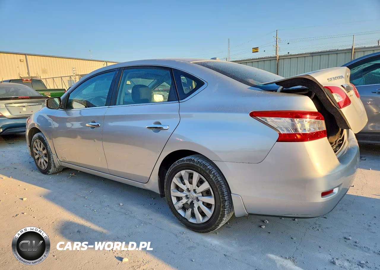 2015 Nissan Sentra Sv VIN:3N1AB7AP9FY319532 - 2