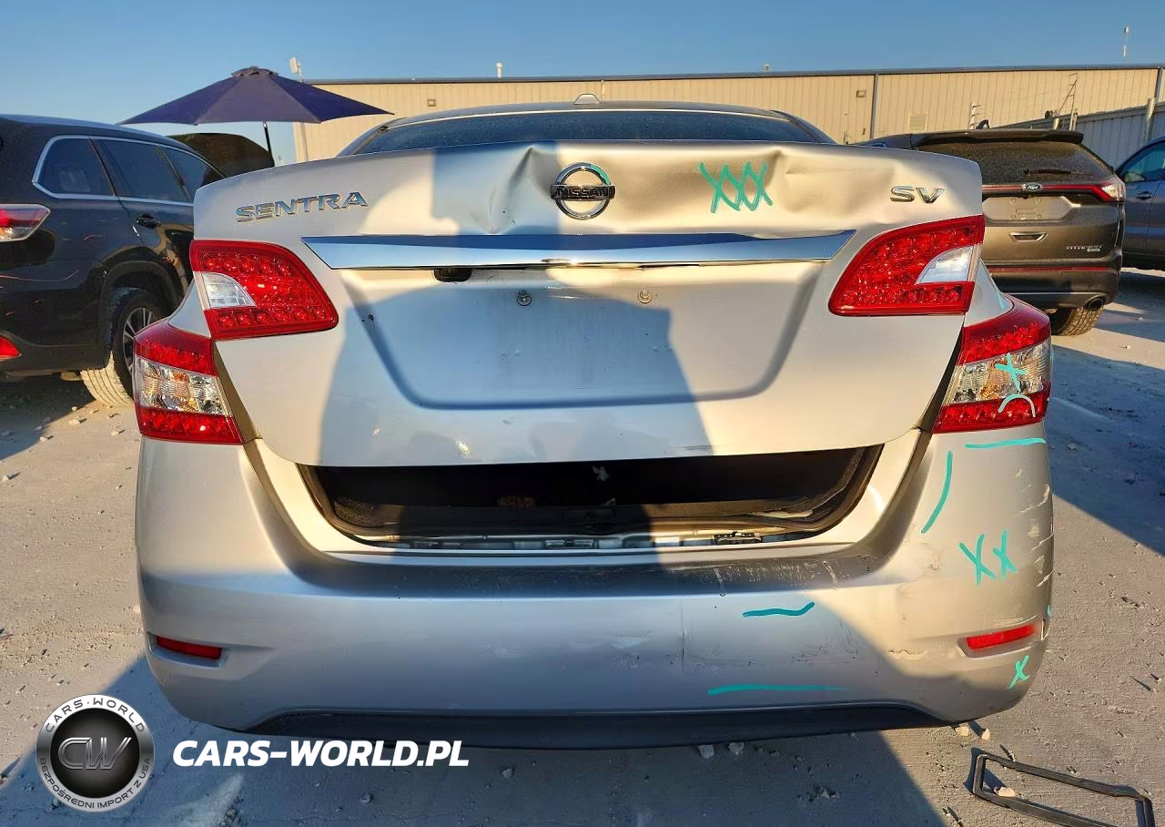 2015 Nissan Sentra Sv VIN:3N1AB7AP9FY319532 - 6