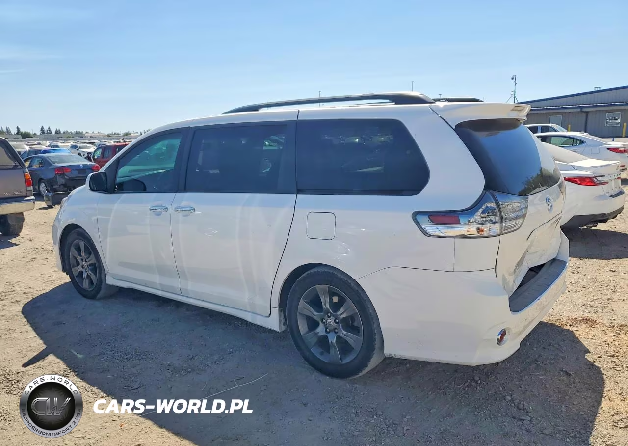 2016 Toyota Sienna Se VIN:5TDXK3DC1GS710207 - 2