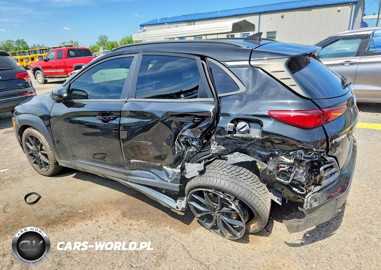 2021 Hyundai Kona Night VIN:KM8K6CA58MU712804 - 2