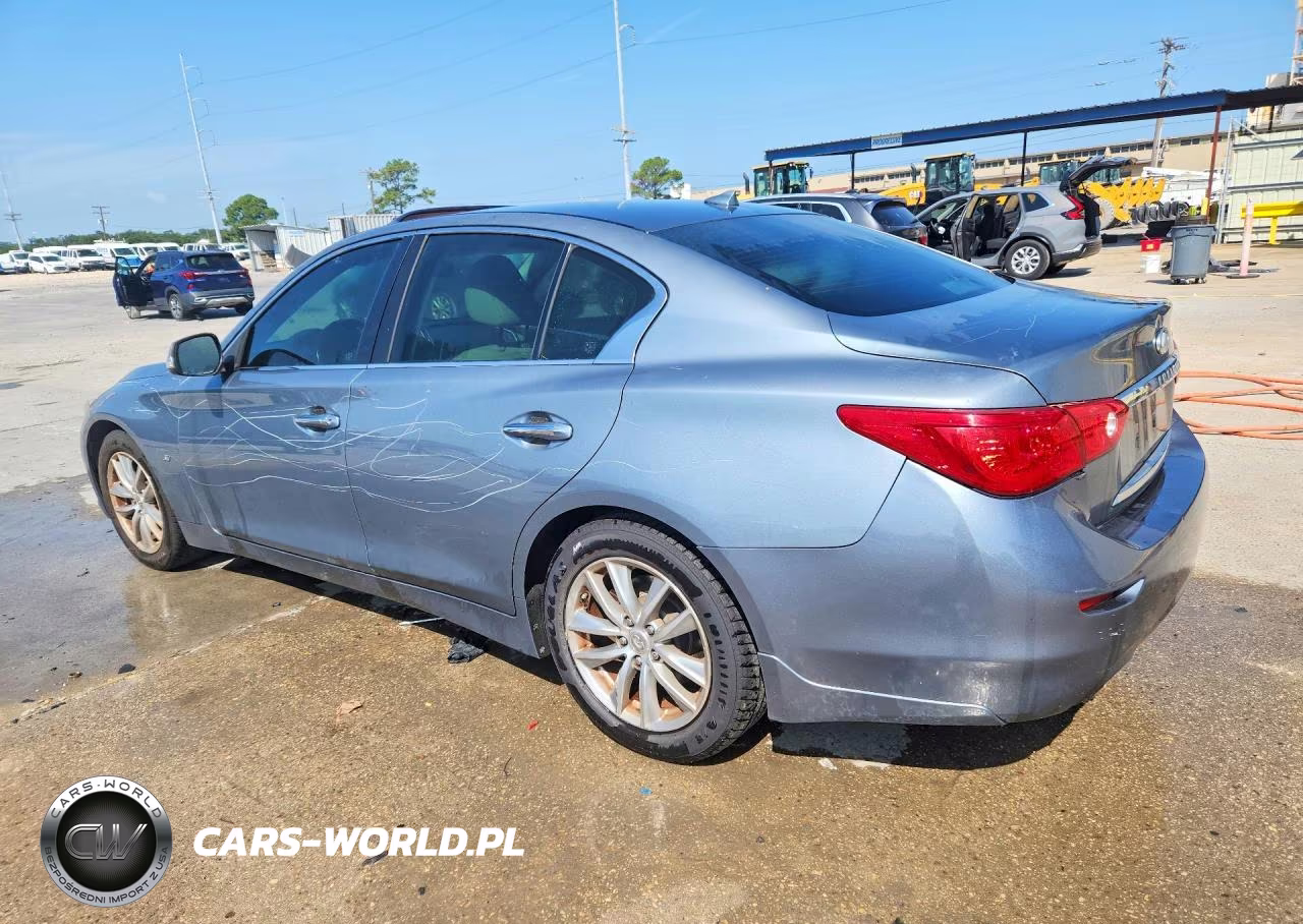 2014 Infiniti Q50 Base VIN:JN1BV7AP9EM691059 - 2